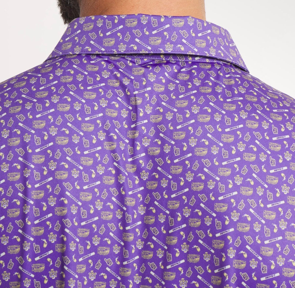 Death Valley Purple Performance Polo