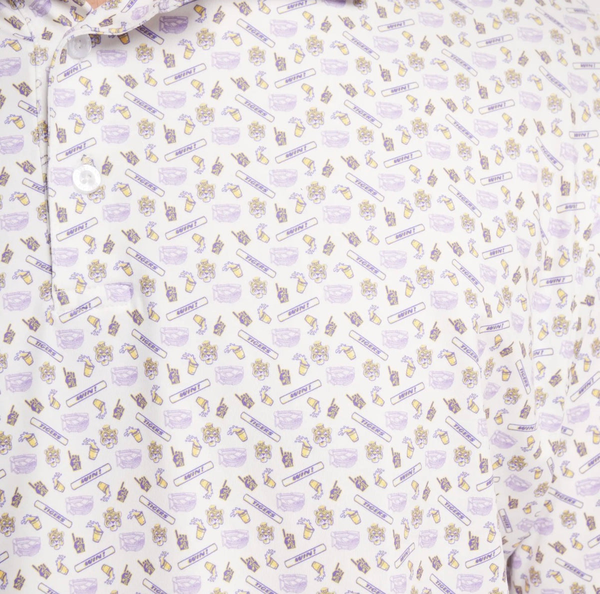 Death Valley White Performance Polo