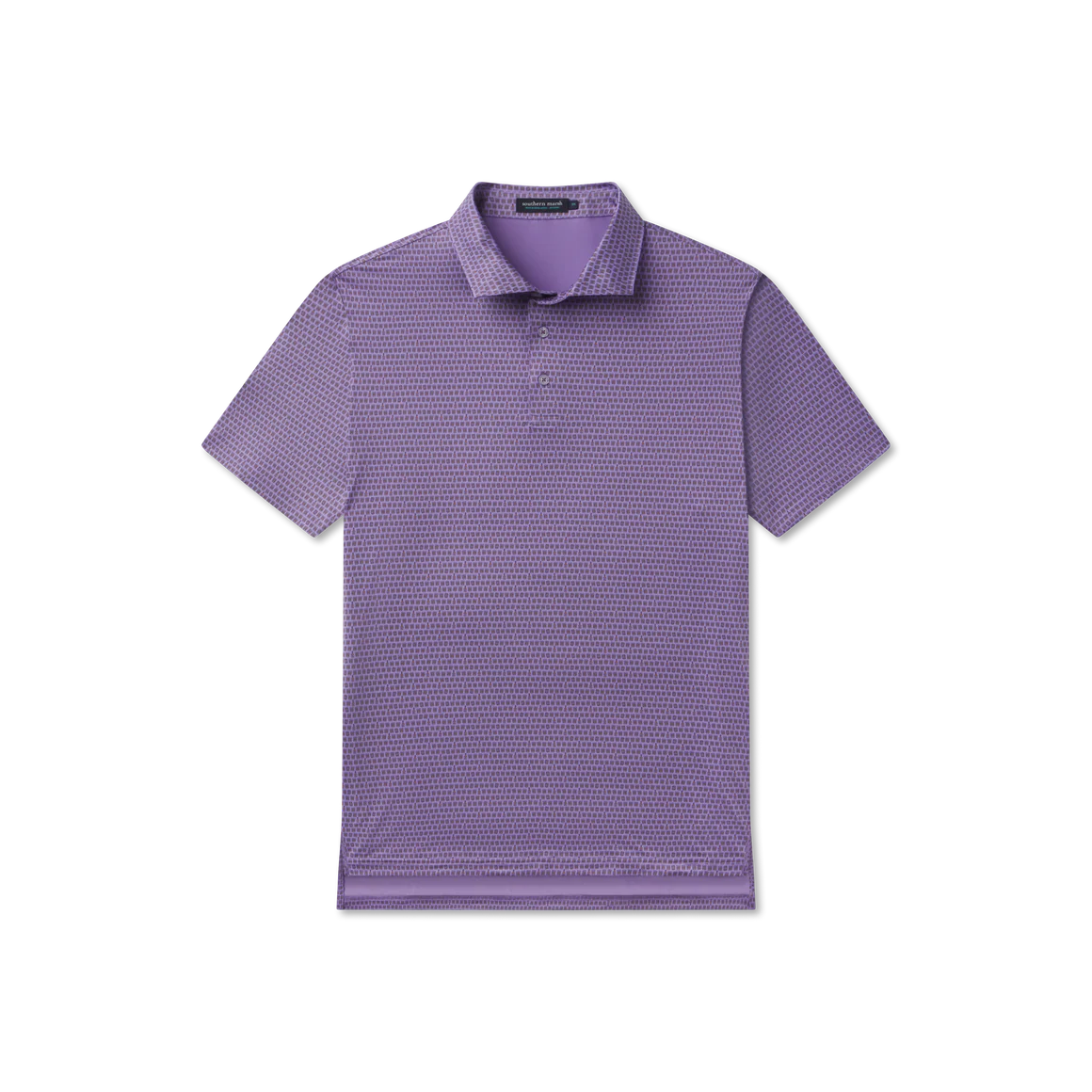 Flyline Bourbon Performance Polo- Wharf Purple