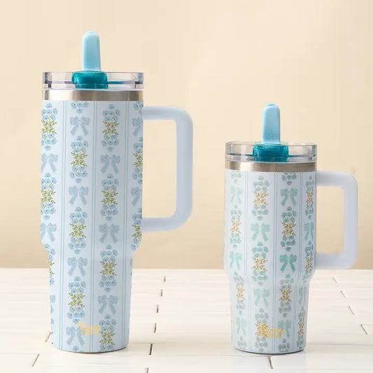 Oh So Fancy Blue- Tumbler
