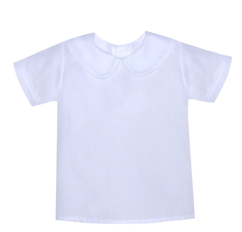 White Piped Shirt