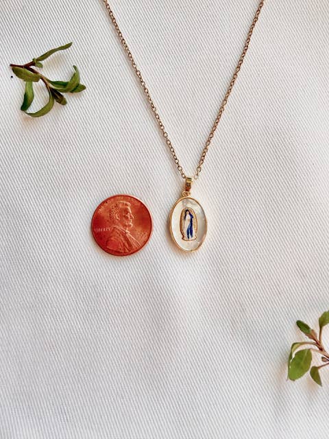 Dainty Mother Teresa of Calcutta Necklace