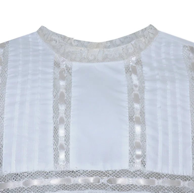 White Margaret Dress