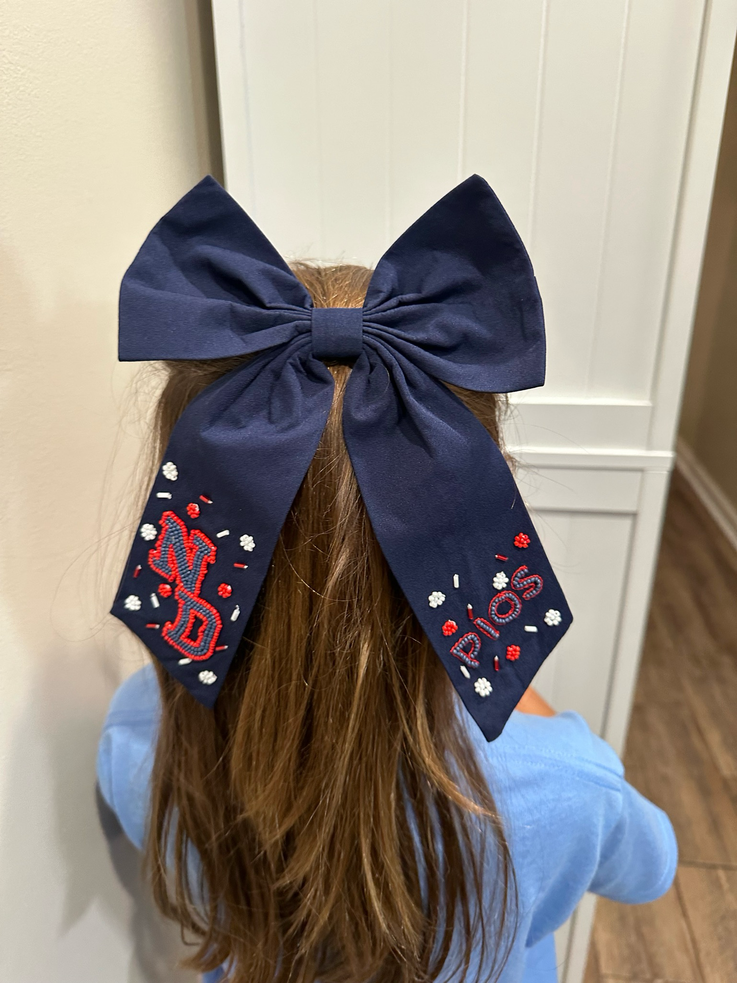 ND Beaded Bow