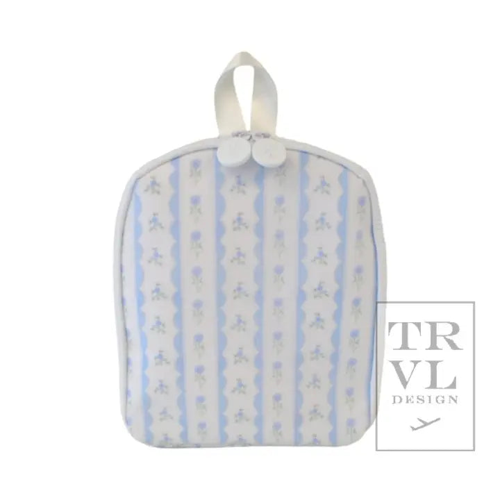 Ribbon Floral Blue TRVL