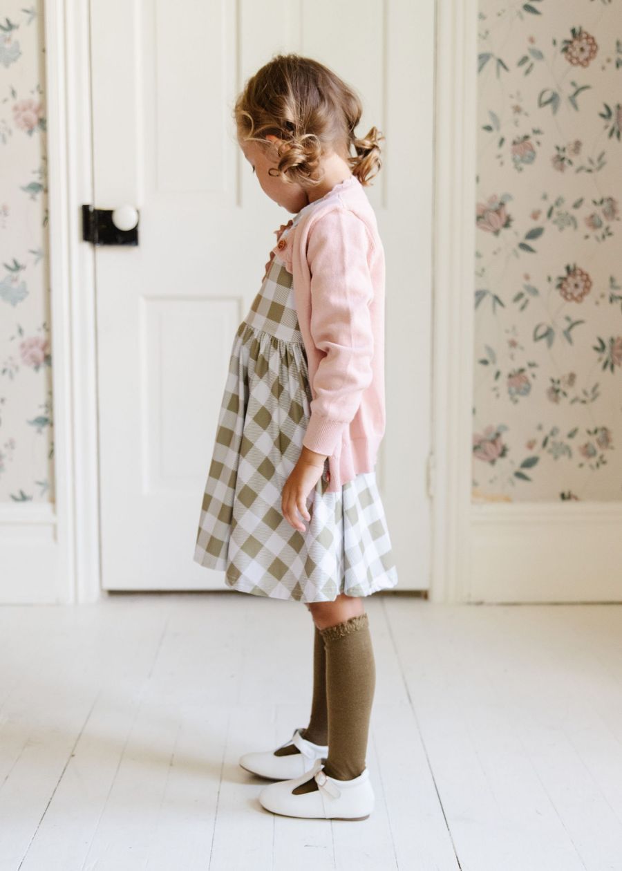 Lace Top Knee High- Olive