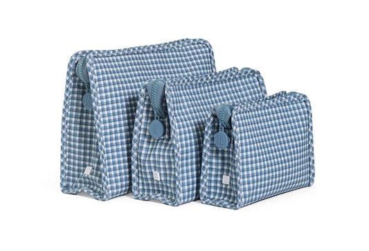 Rodeo Check Indigo TRVL