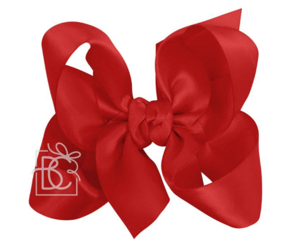 Red Satin Bow