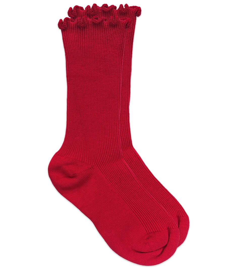 Ripple Edge Cuff Sock- 2211