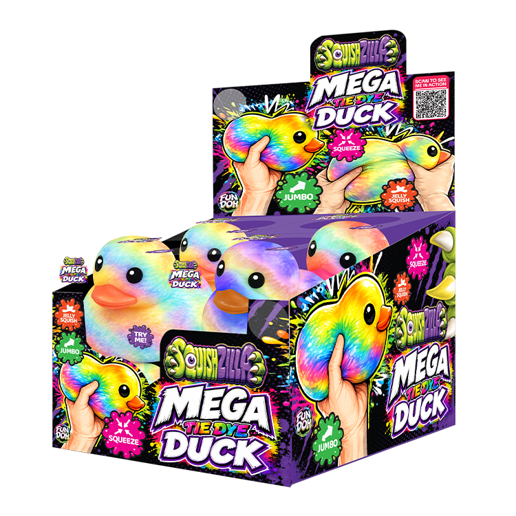 Fun Doh MEGA Squishy Tie Dye Duck