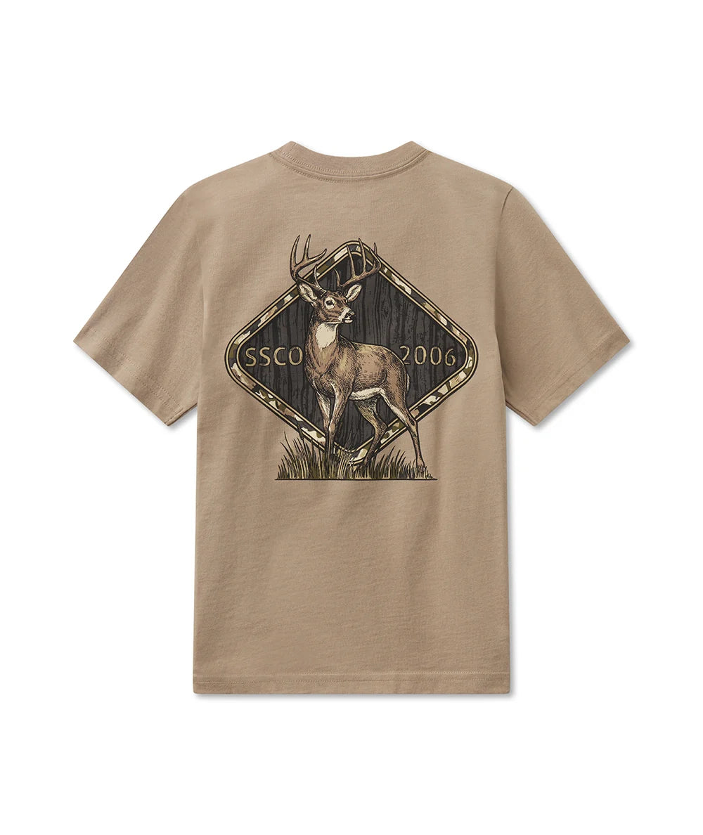 Youth Woodland Whitetail SS Tee