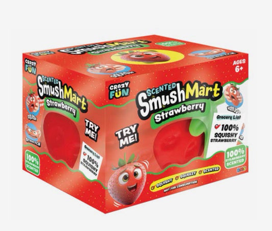PREORDER                           Authentic SmushMart Crazy Fun Scented Strawberry