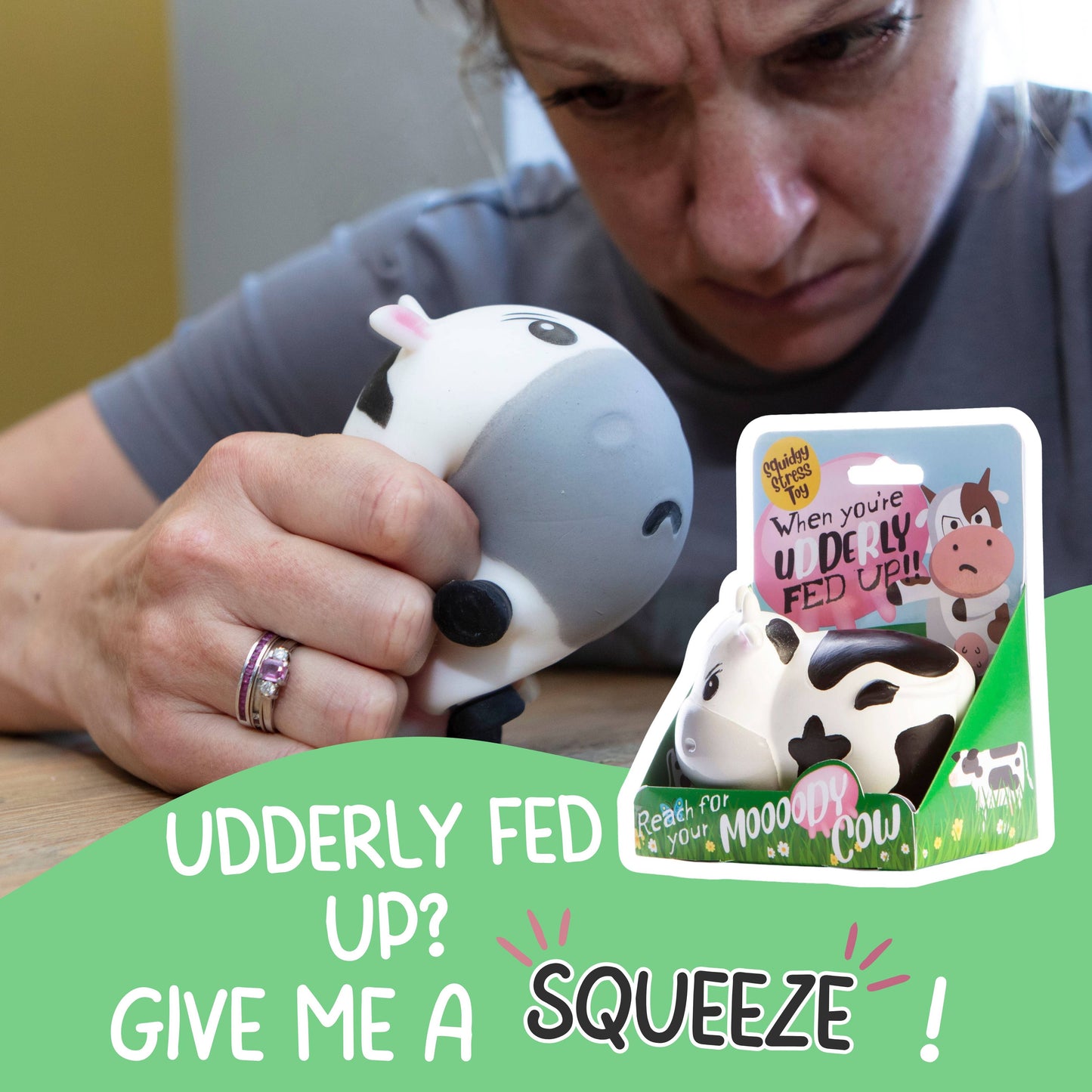 Moody Cow Squishy