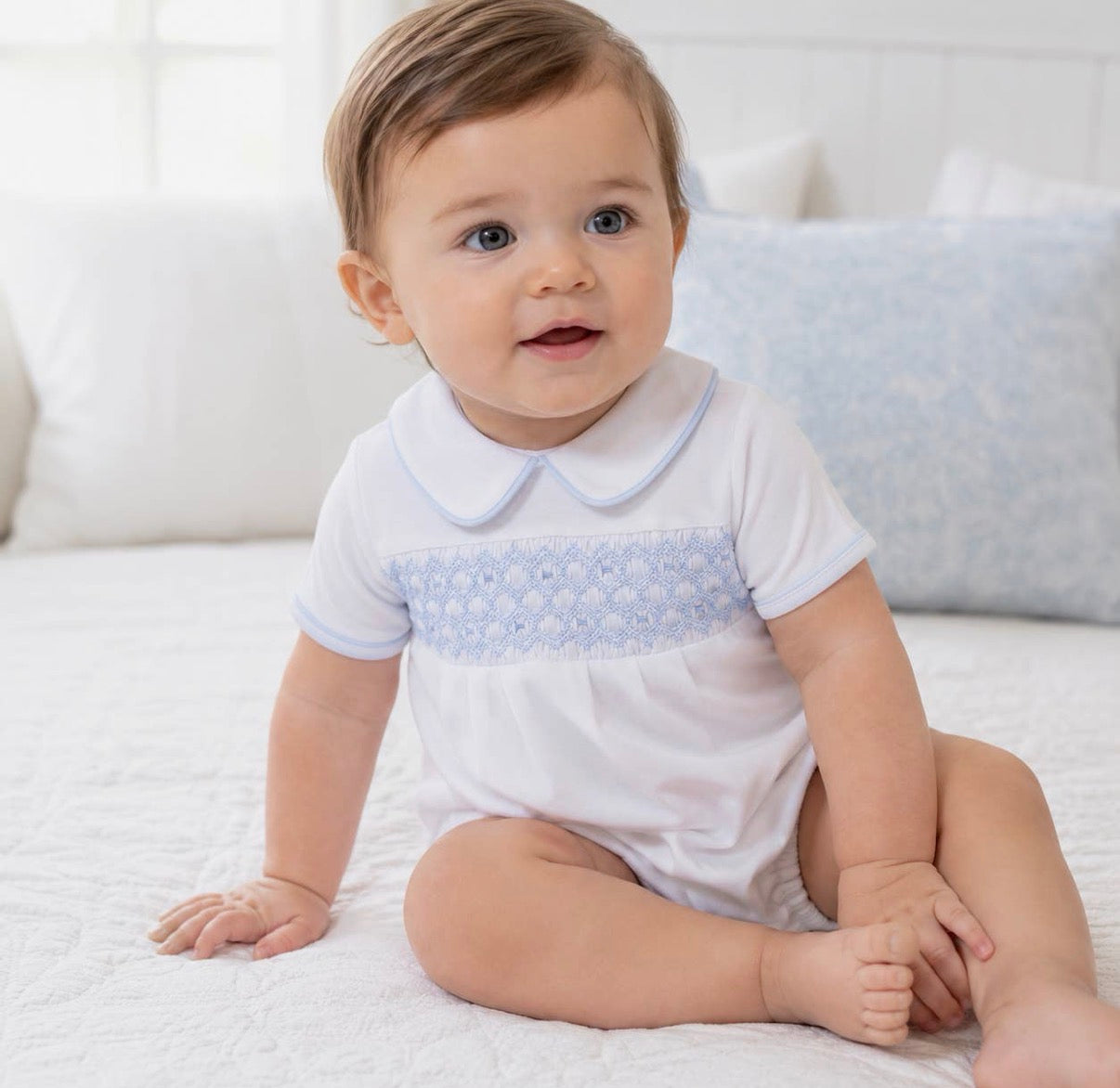 Charlie Smocked Bubble