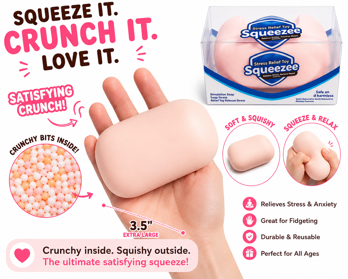 Crunchy Soap Squeeze Ball – 3.5”