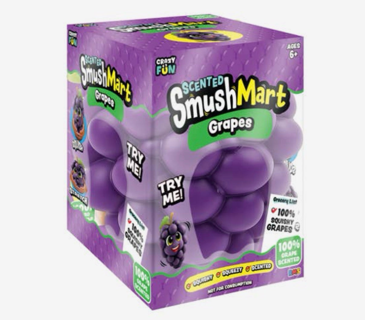 PREORDER                          Authentic SmushMart Crazy Fun Scented Grape