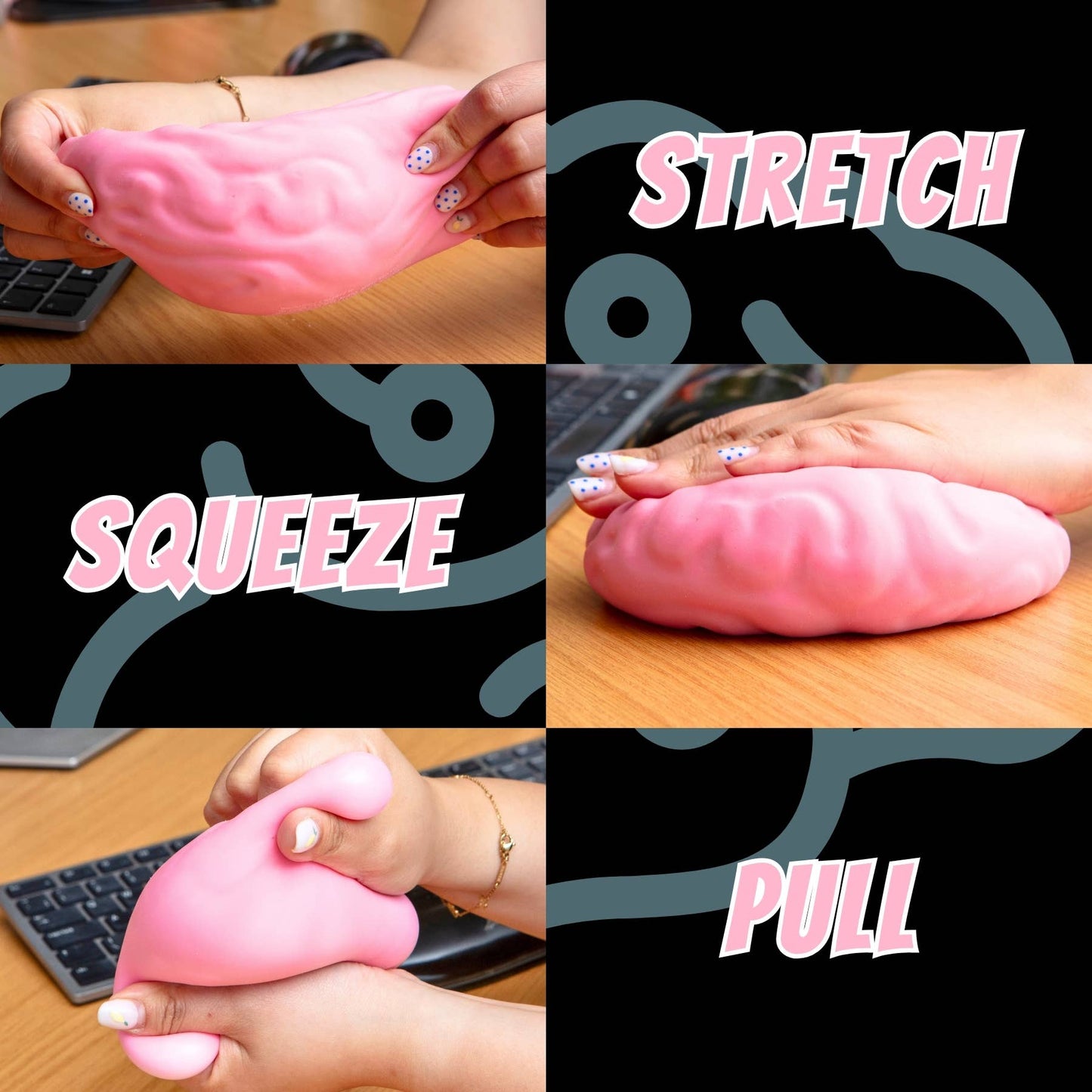 Giant Brain Stress Ball