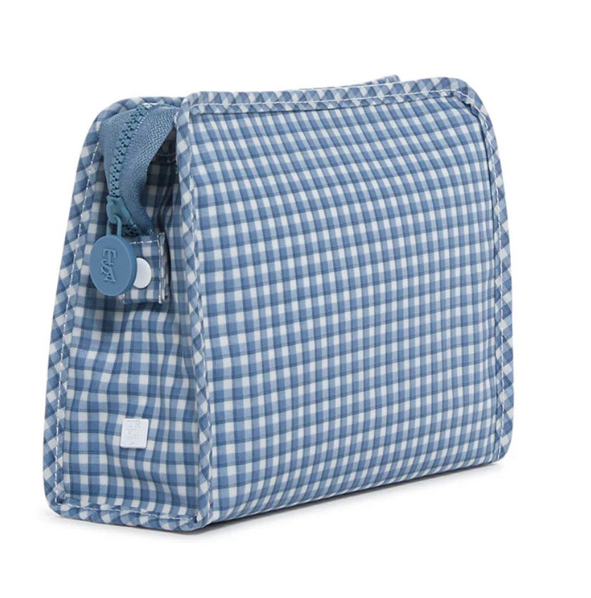 Rodeo Check Indigo TRVL