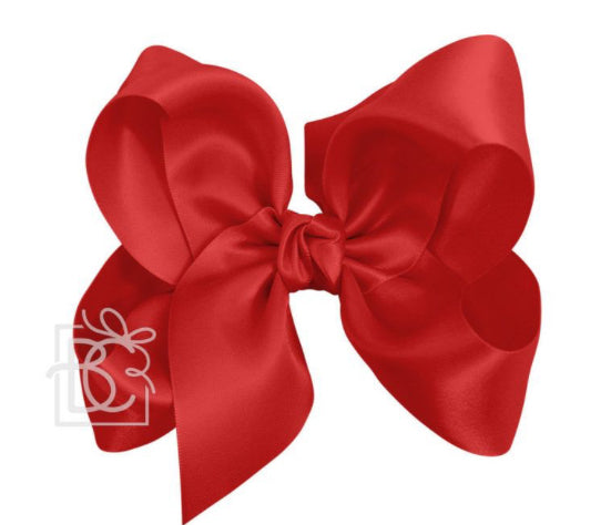 Red Satin Bow