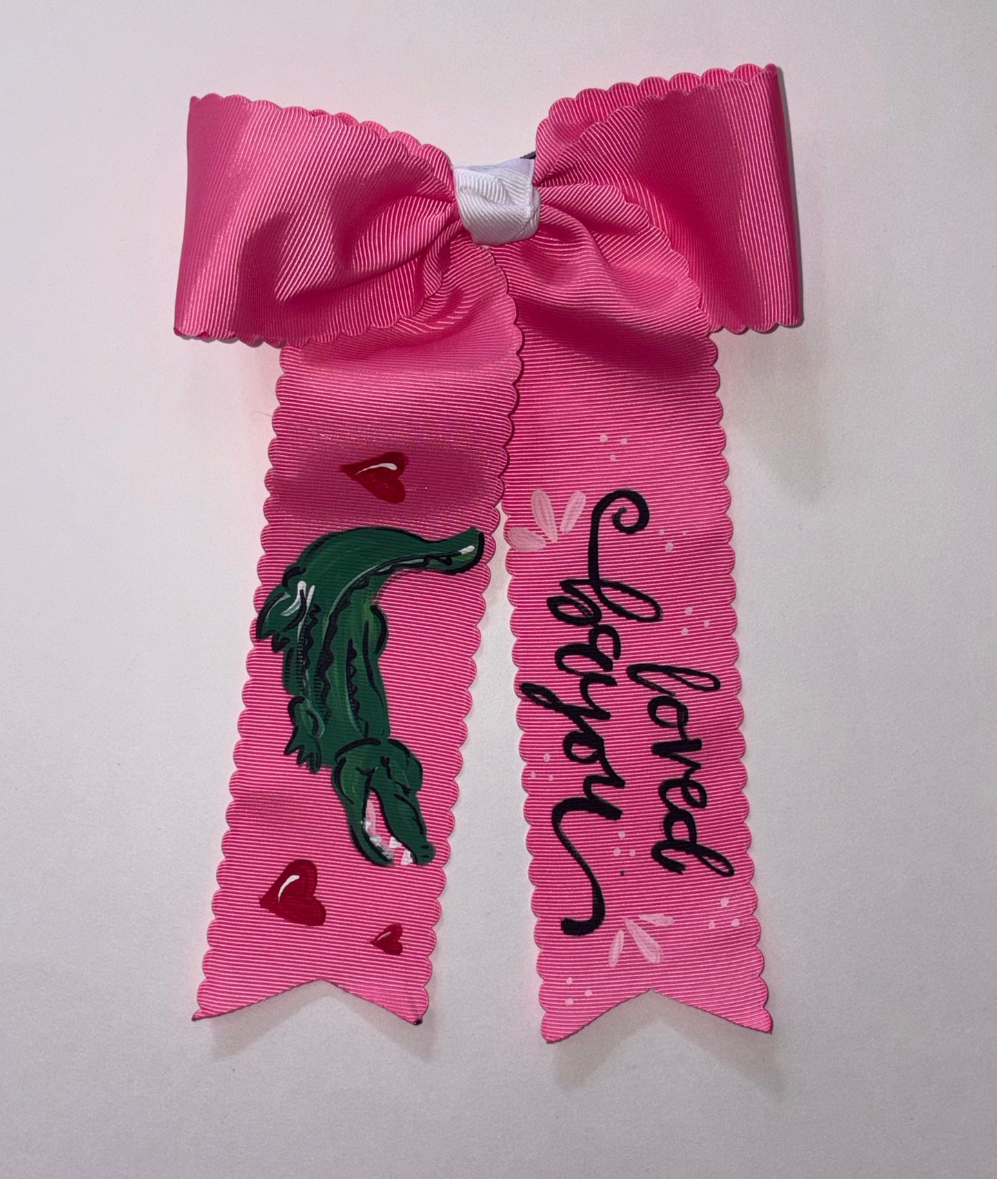Valentine’s Painted Bow