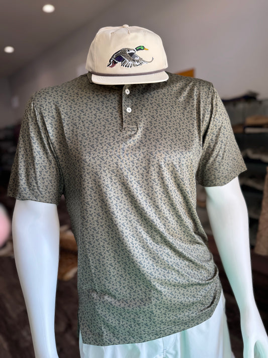 Flyline Performance Polo- In Flight