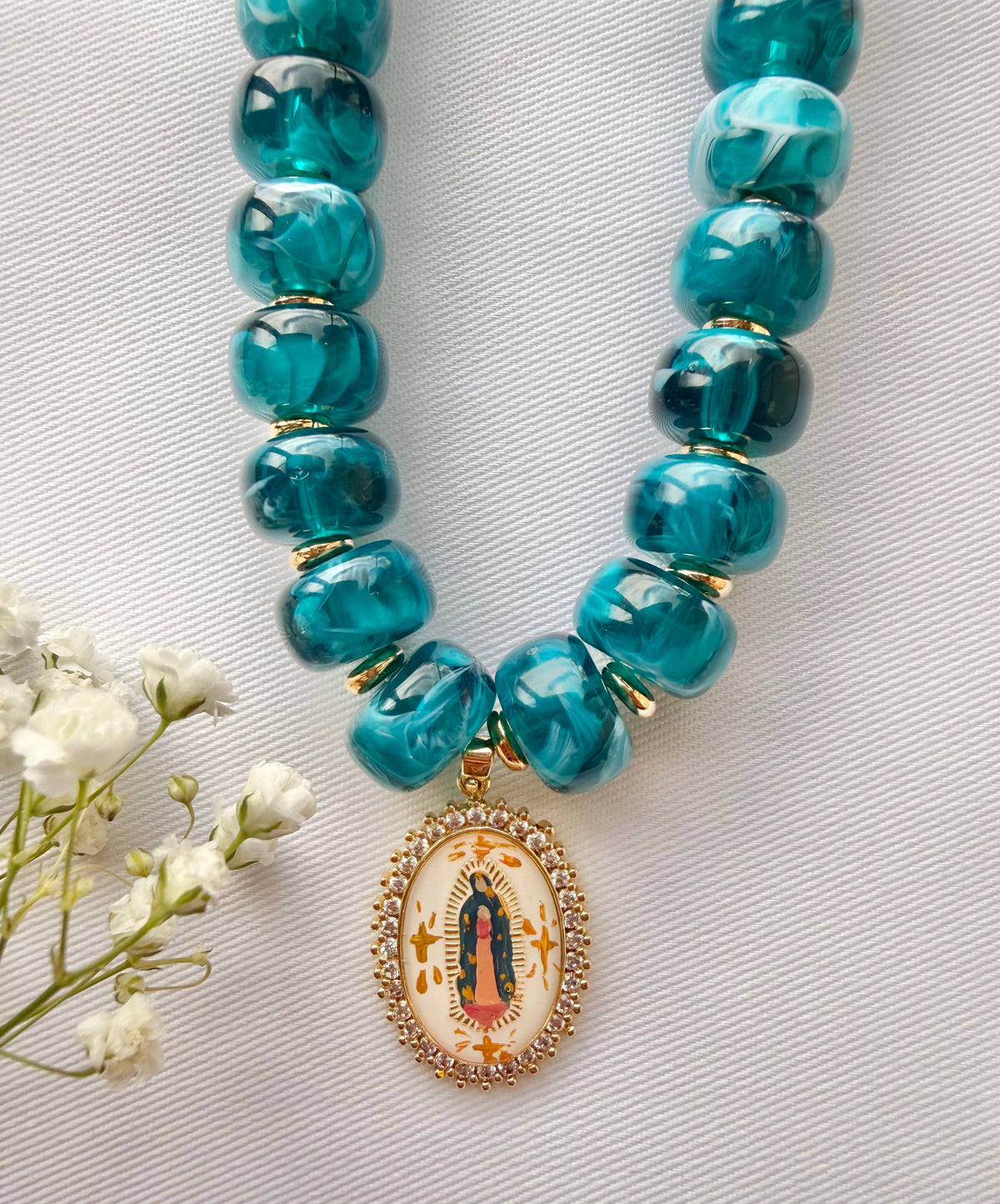 Our Lady of Guadalupe’s Jewels (Beaded Necklace)