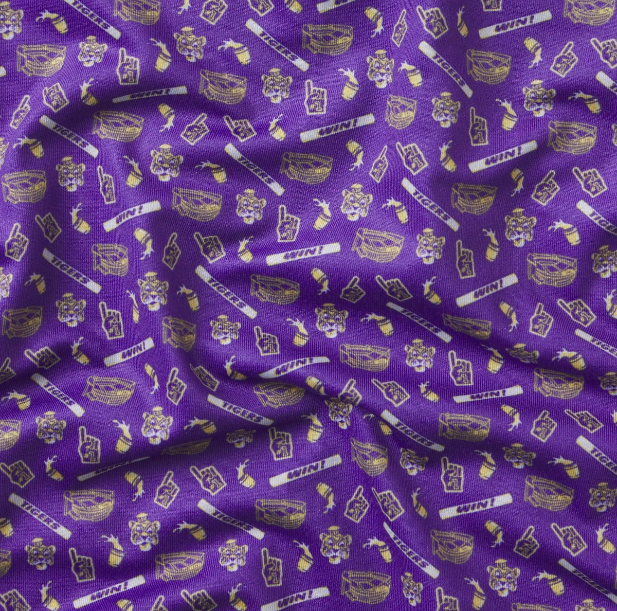 Death Valley Purple Performance Polo
