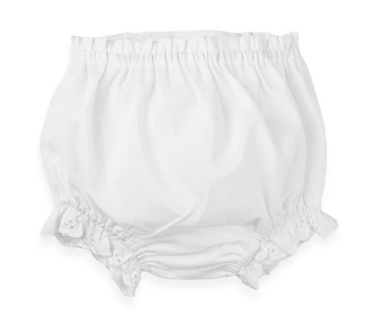 Cotton Eyelet Trim Diaper Cover