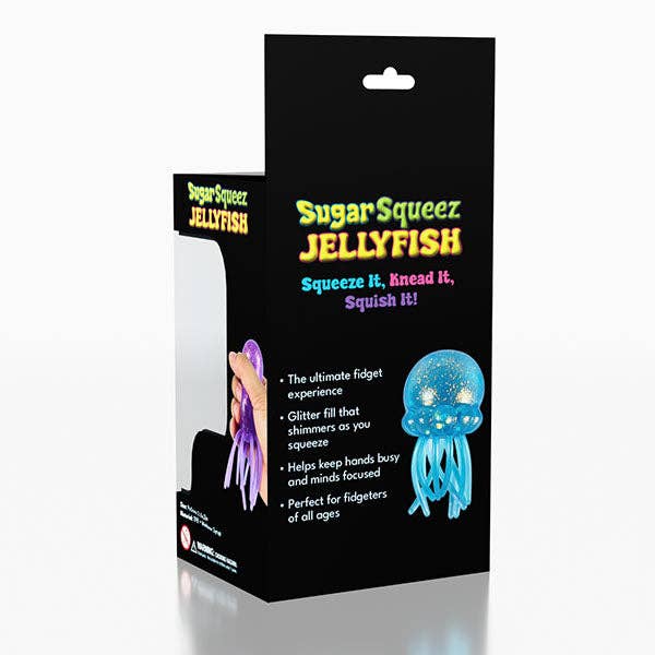 SugarSqueez Squishies® Maltose Jellyfish Glitter