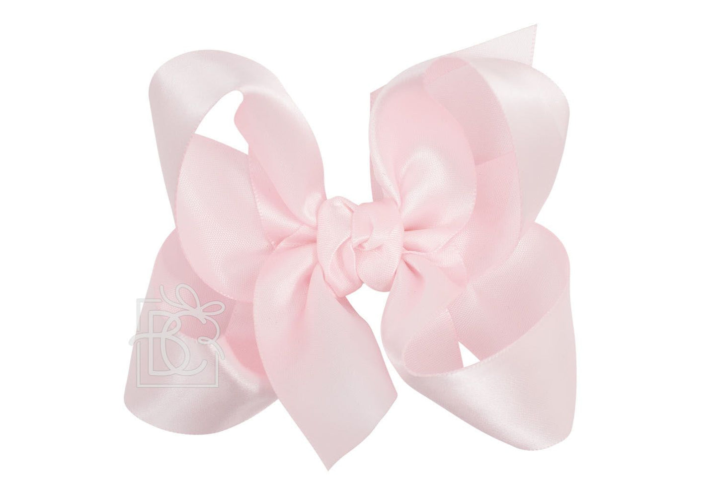 Powder Pink Satin Bow
