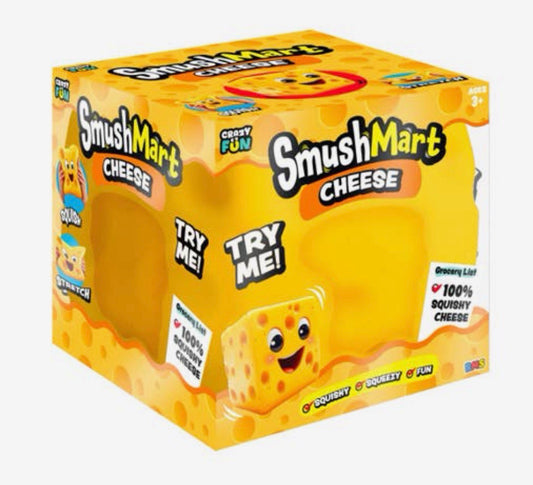 PREORDER                           Authentic SmushMart Crazy Fun Cheese Block