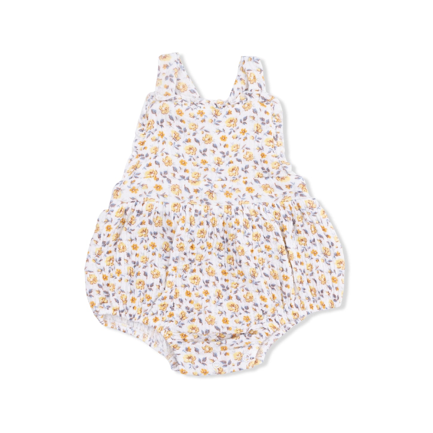 Yellow Country Roses Ruffle Bubble