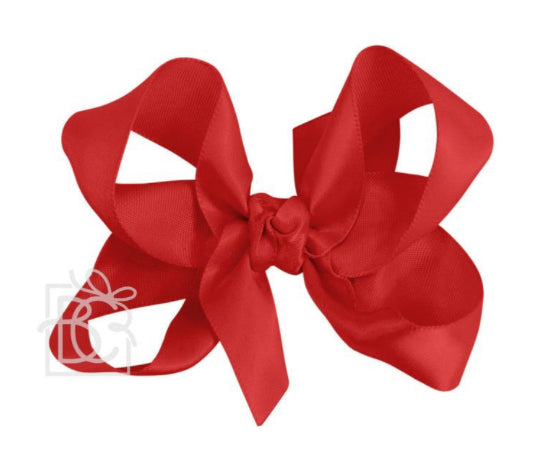 Red Satin Bow