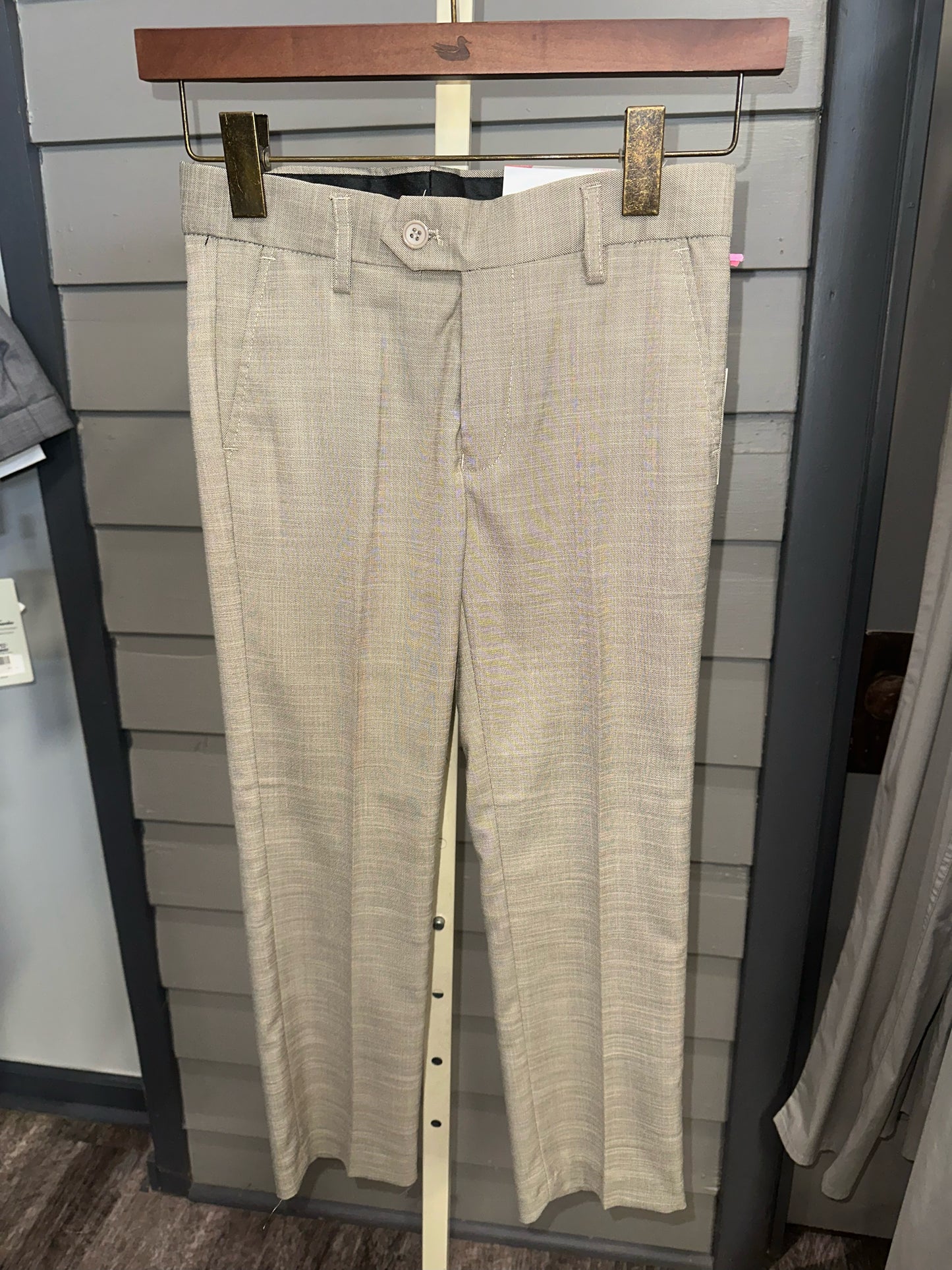 Boys Dress Pant-Tan