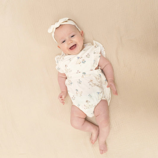 Flower Duckling Sunsuit