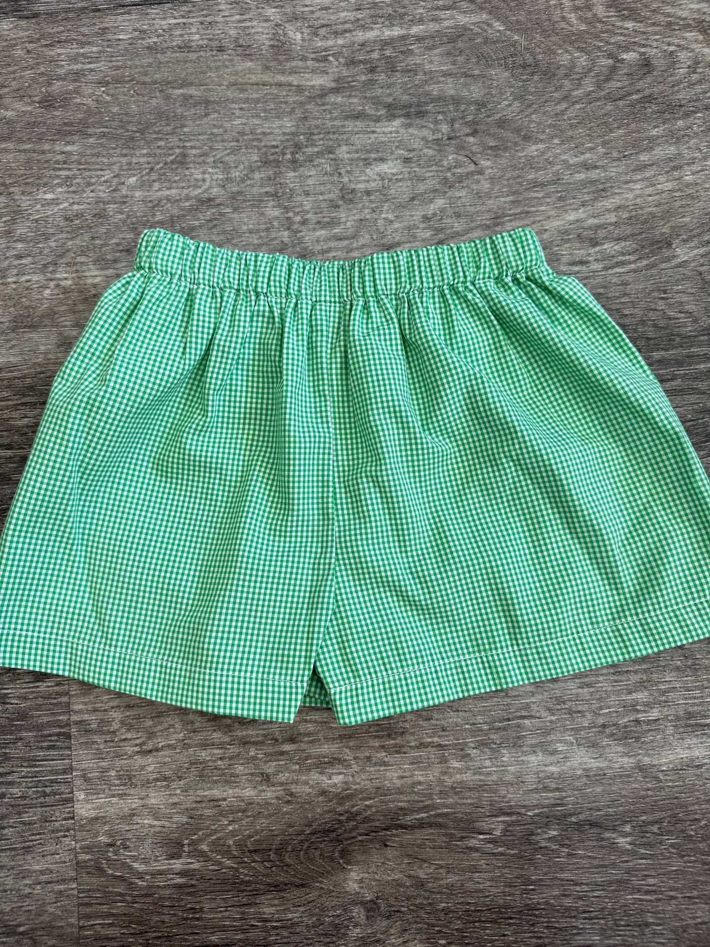 Bennett Boy Short- Green Checkered
