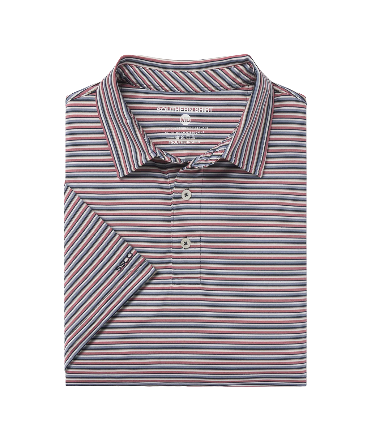 Tybee Patriotic Stripe Polo