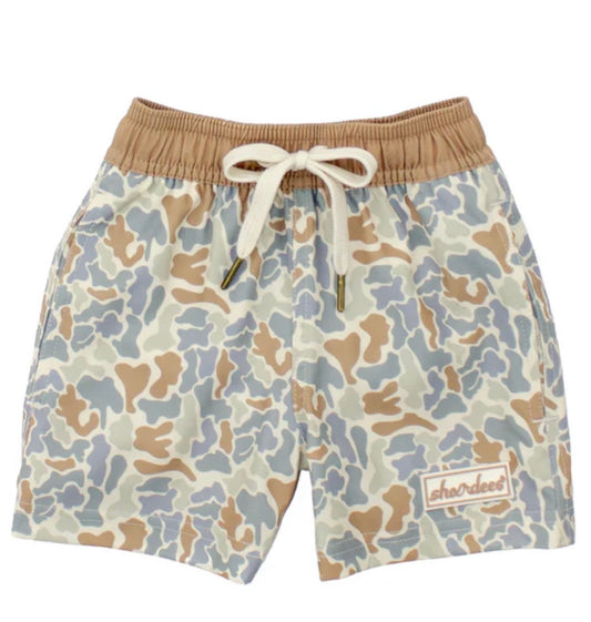 Shordees Swim- Field Camo