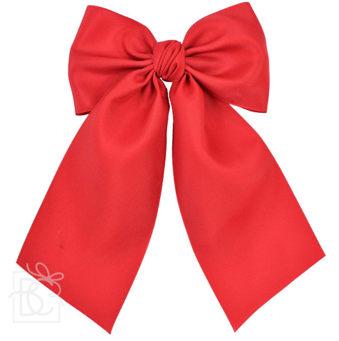 Red Satin Bow