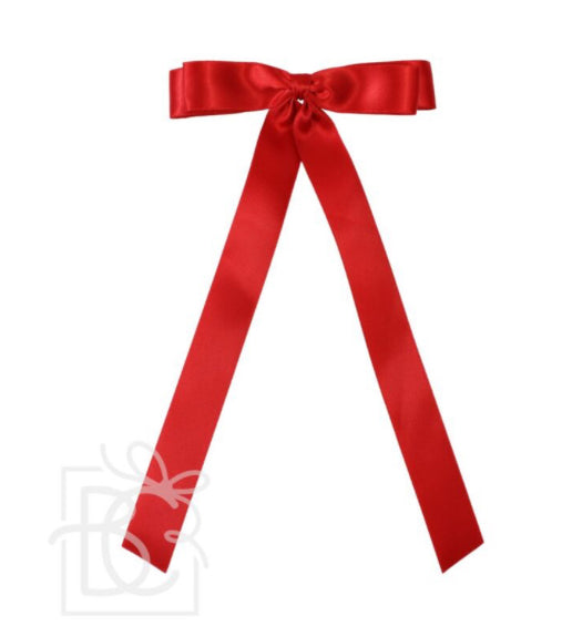 Red Satin Bow