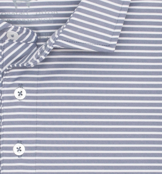 Night Sky Stripe Polo