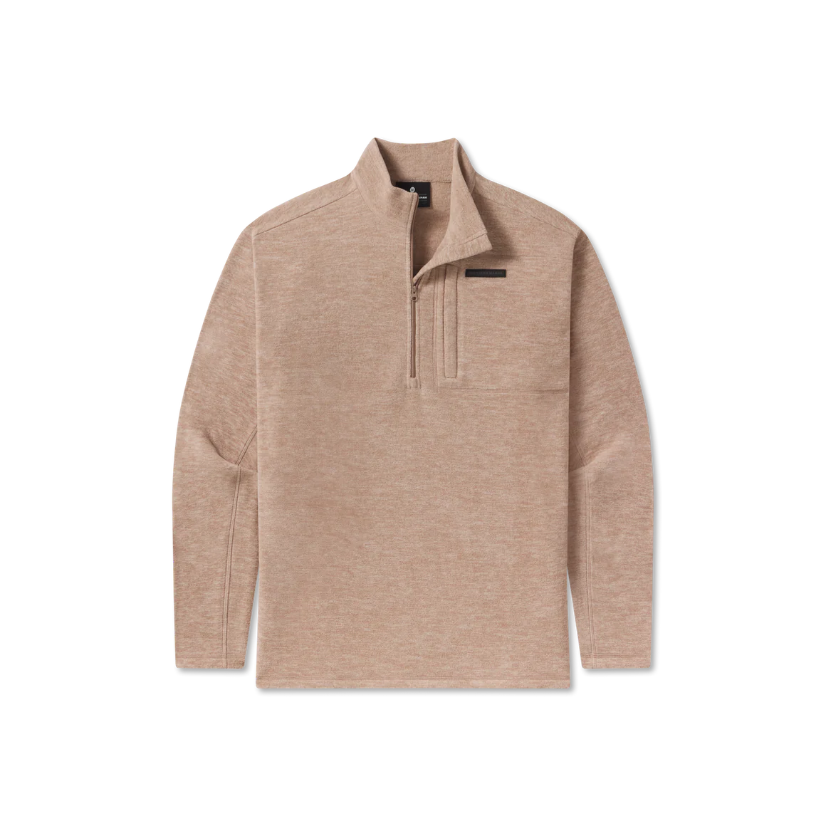 Maple Grove Brushed Pullover- Audubon Tan