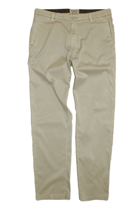 Khaki Chino Stretch Twill Pant