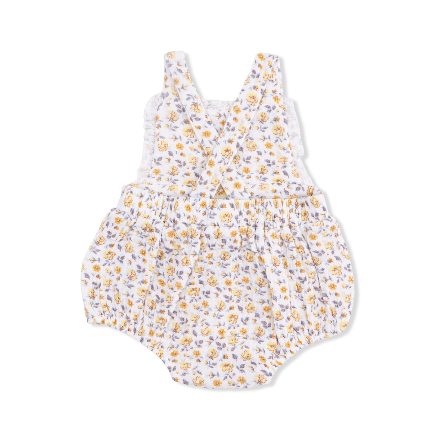 Yellow Country Roses Ruffle Bubble