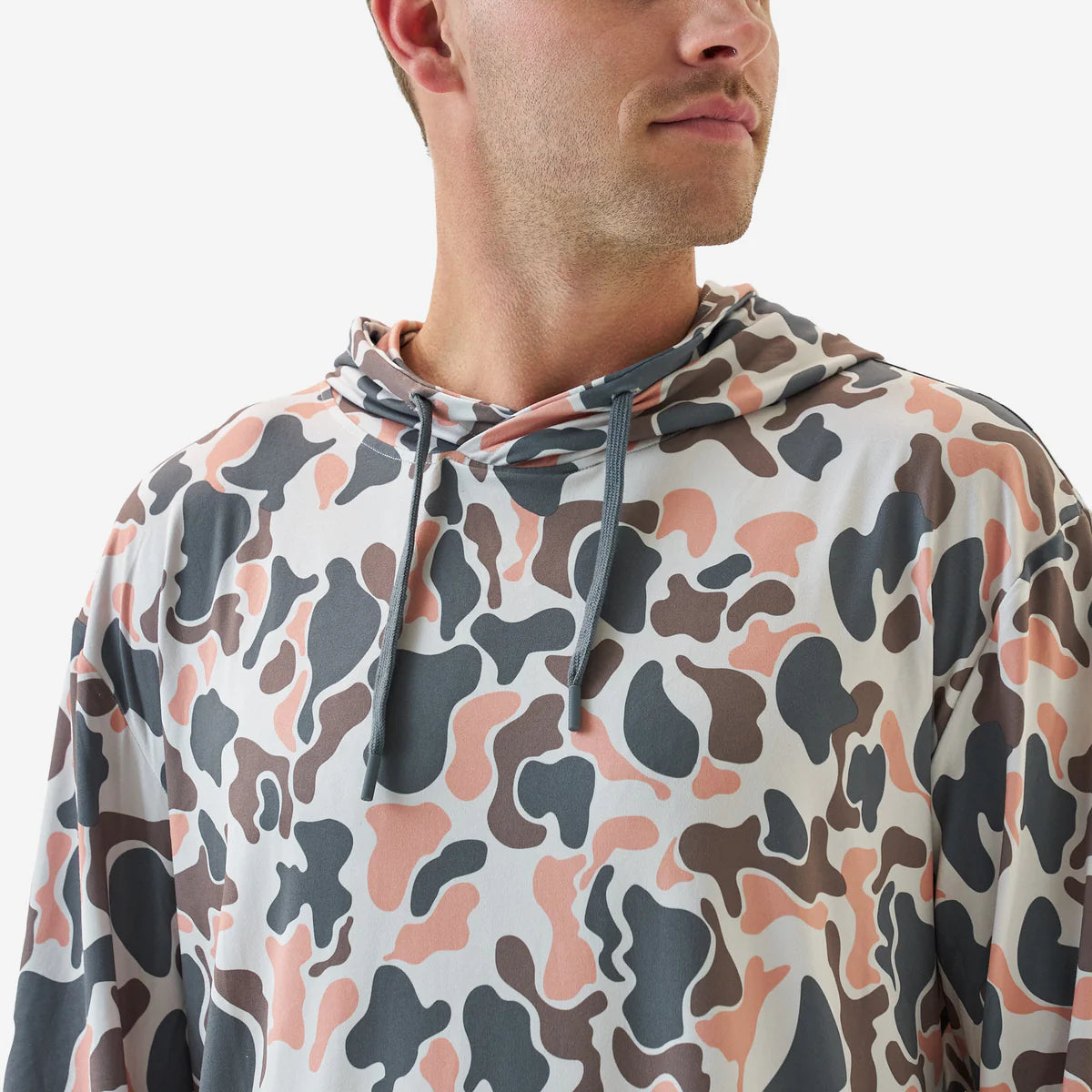 Performance Hoodie- Vintage Camo