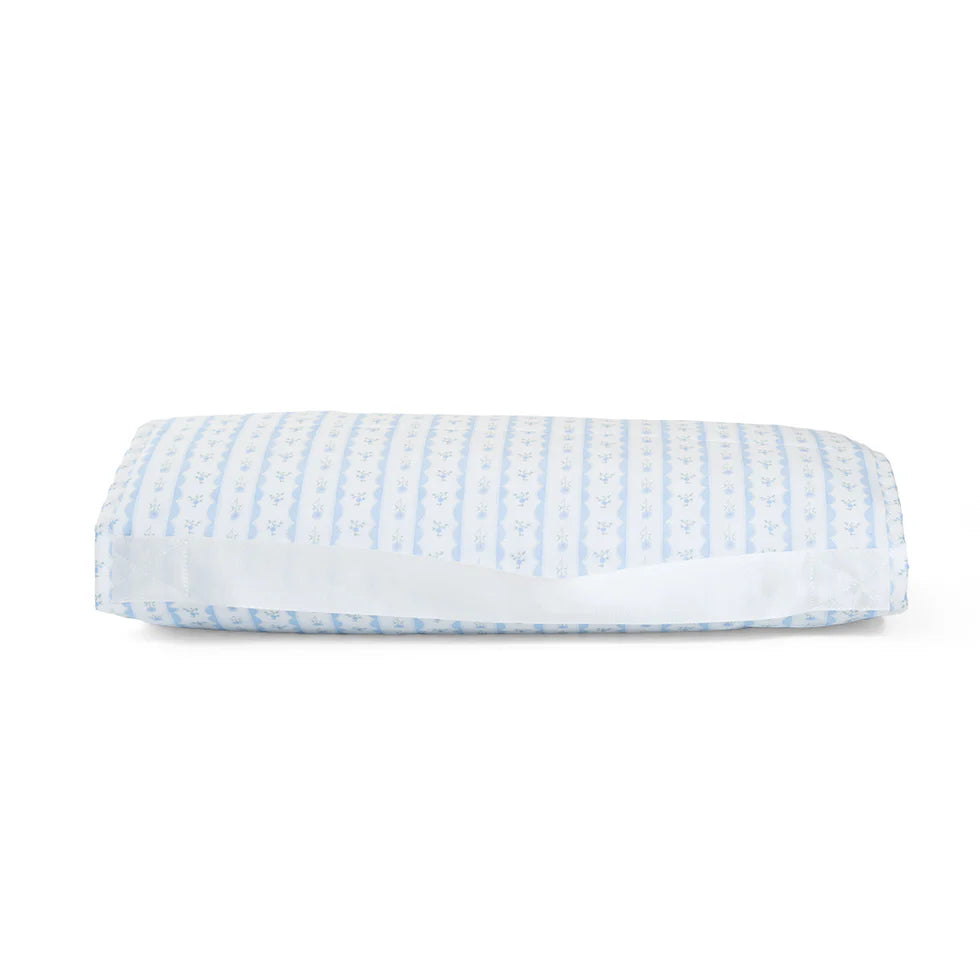 Ribbon Floral Blue TRVL