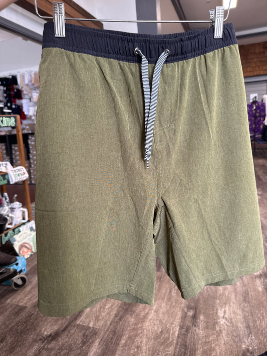 Athletic Short- Dark Olive