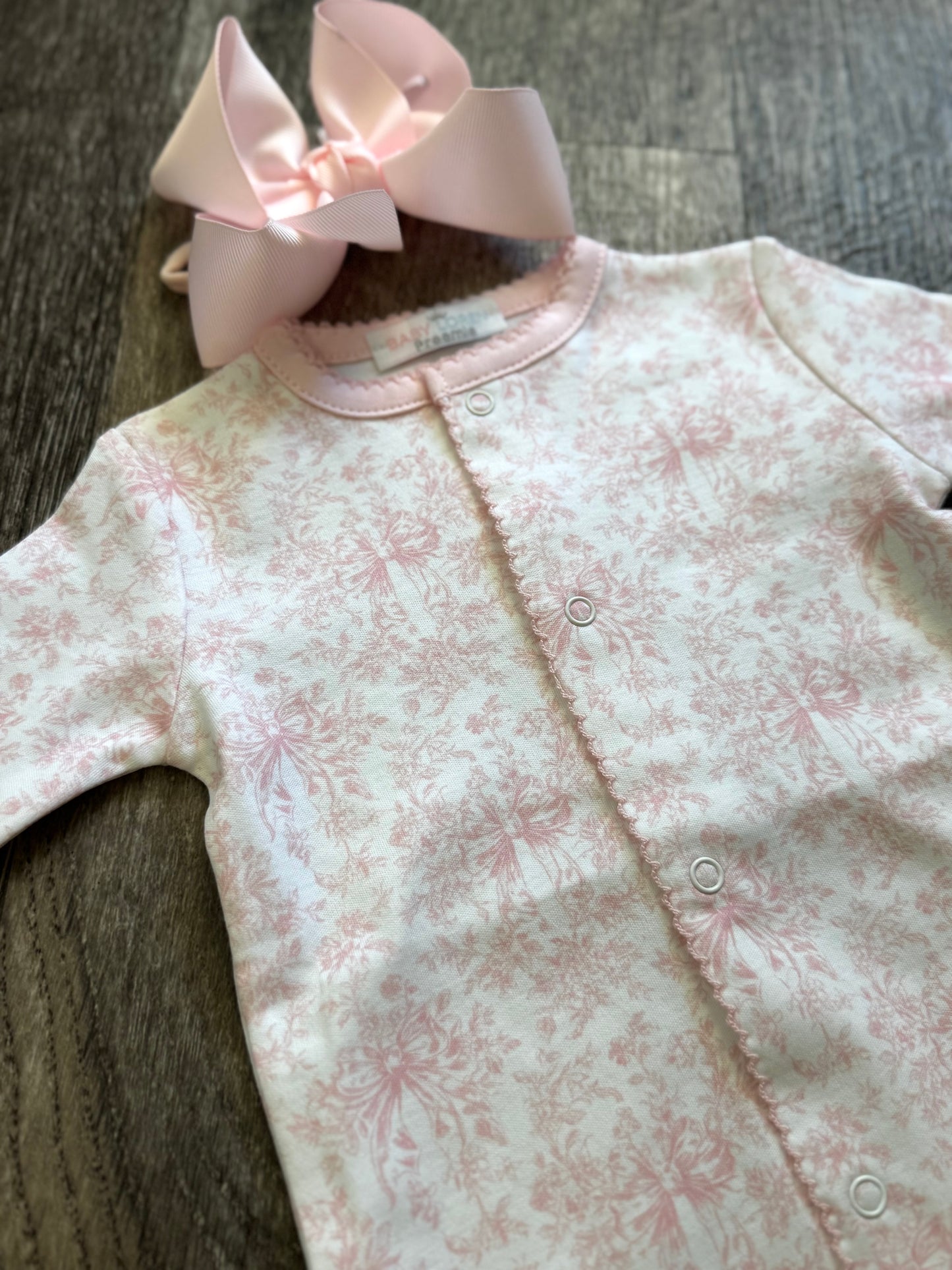 Pink Toile Converter Gown