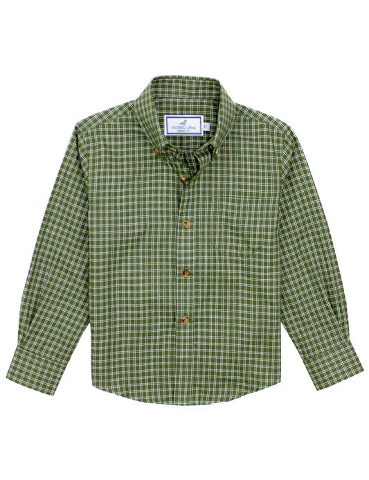 Boys Sportshirt- Cypress Needle