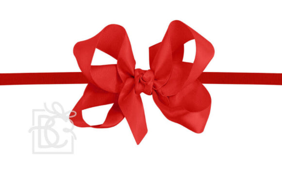 Red Satin Bow